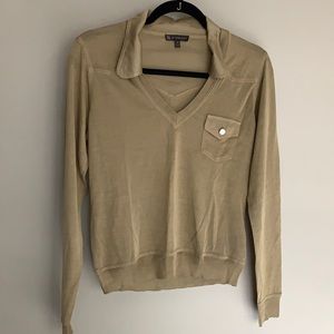 This is authentic Burberry. 100% silk